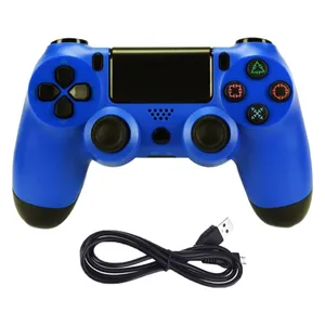 TECTINTER Wired Controller Gamepad for Sony PS4 PS3 Blue and Black 32917810839_Blue