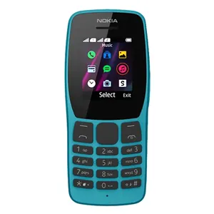 Nokia Dual Sim Ocean 4MB 2G Cell Phone Blue 11.56 x 4.99 x 1.43cm Nokia 110