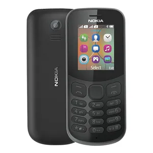 Nokia Dual Sim 4MB 2G Cell Phone Black 10.6 x 4.55 x 1.39cm RM-1035/Nokia 130DS