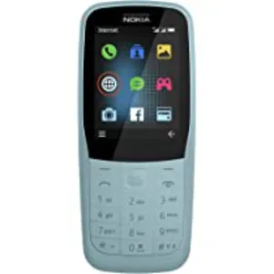 Nokia 220 Dual SIM 4G LTE Cell Phone Turquoise 2.4Inch