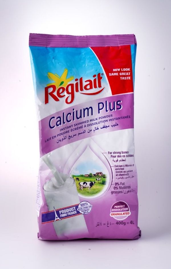 Download Regilait Non Fat Calcium Milk Powder Sachet 400 gr | Wholesale | Tradeling