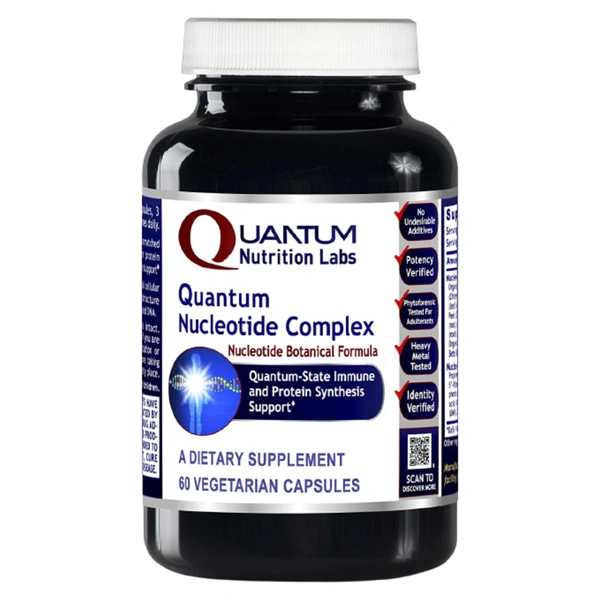 Quantum Nutrition Labs Quantum Nucleotide Complex Vegetarian Dietary Supplement 60 Capsules