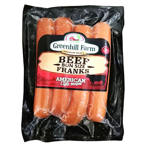 Green Hills Farm Beef Franks Sausages 424 Gr Expiry Date 16/11/2023