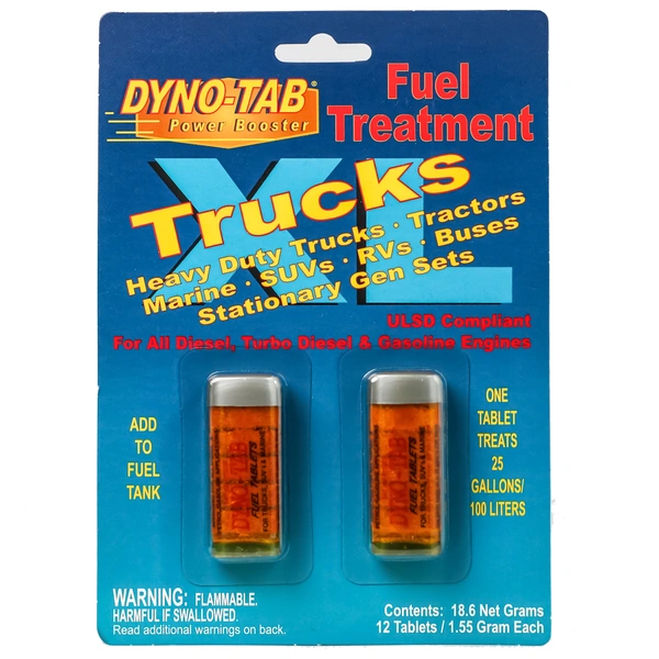 DYNO TAB Fuel Treatment 45451, for SUV & 4 wheels cars, Improve Fuel