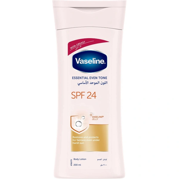 Vaseline Essential Even Tone SPF24 Body Lotion 200ml Expiry 6/17/2024
