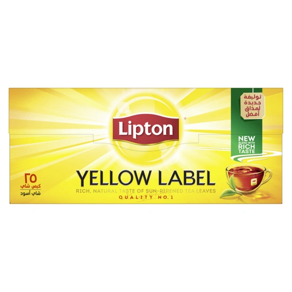 Lipton Yellow Label Tea 2g x 25 Tea Bags Wholesale Prices Tradeling