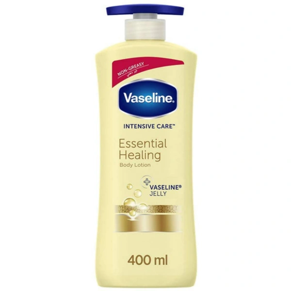 Vaseline Body Lotion Essential Healing, 400ml Expiry 5/17/2024