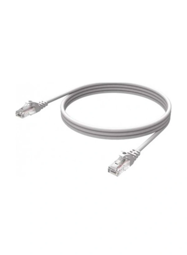 Genuine RJ45 Cat 6 UTP PVC Patch Cord Cable 1meter Grey Wholesale Tradeling