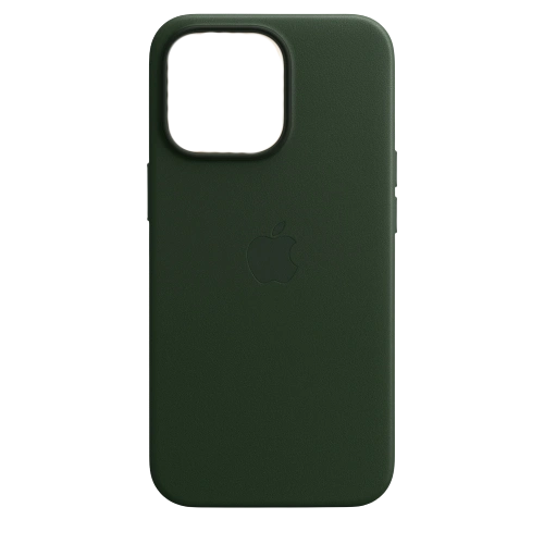 Apple Capa Magsafe iphone 13 Pro Pele Verde Sequoia