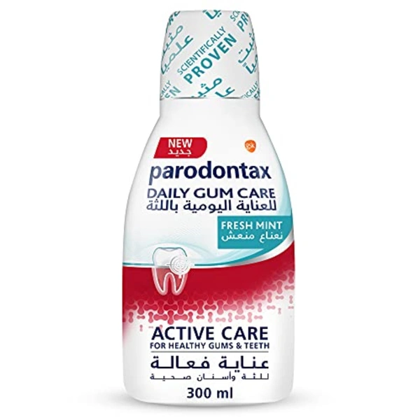 Gsk Consumer Parodontax Mouthwash With Zinc For Healthy Gums, Daily Gum