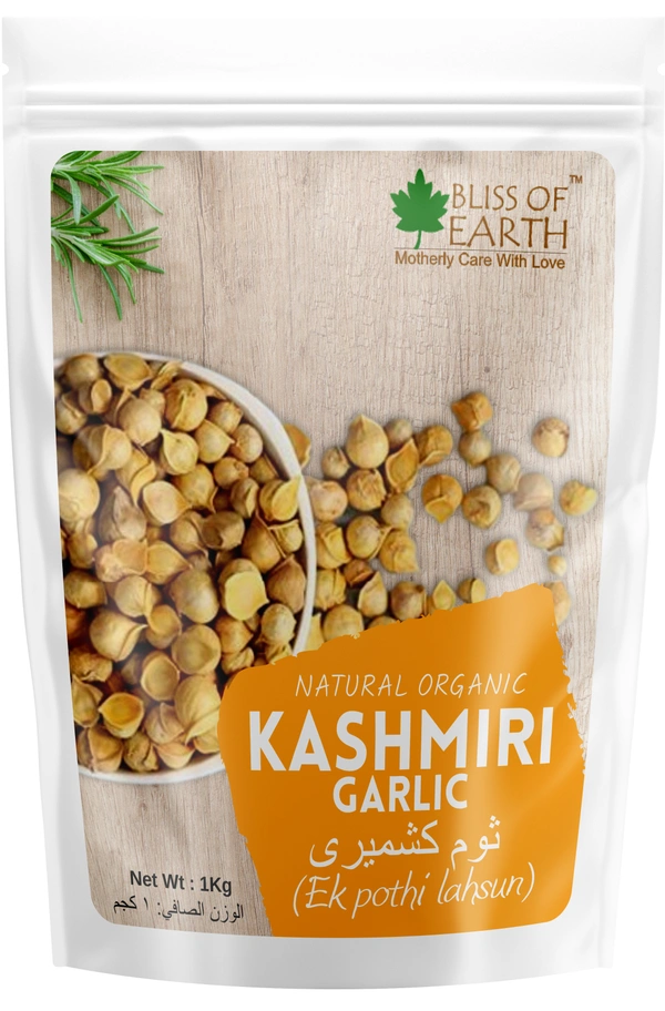 Bliss of Earth naturally organic Kashmiri Garlic from indian himalayas
