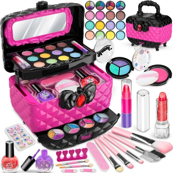 Yencoly Kids Makeup Kit for Girls, Girls Make Up Case Powder Blush Cos –  ToysCentral - Europe