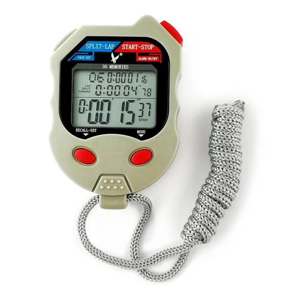 Three Rows Large Display Digital Timer Electrical Stopwatch Pc530 ...