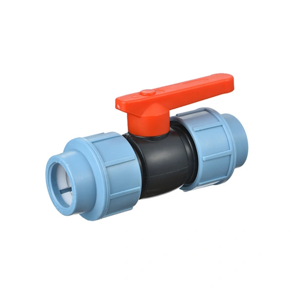 Ifan HDPE Ball Valve PP Compression fittings Plastic Ball Valves 40 × ...