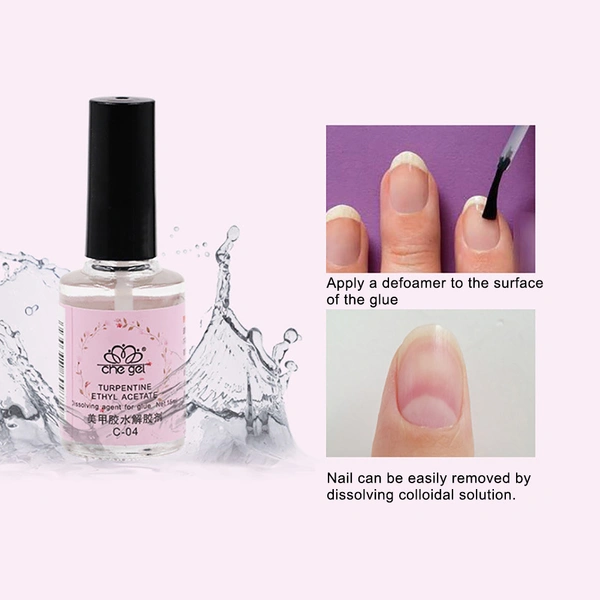 Nail Tips Glue Finger Extension Adhesive Curing Dissolving Agent