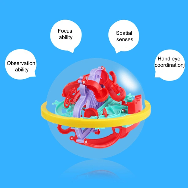 Space Maze Ball Develop Observation Ability 3D Plastic Space Ball