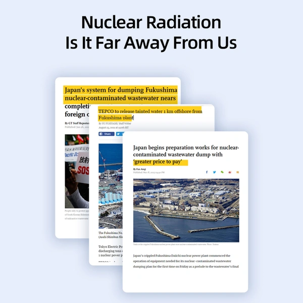 Geiger Counter Portable TFT Color Display Nuclear Radiation Detector