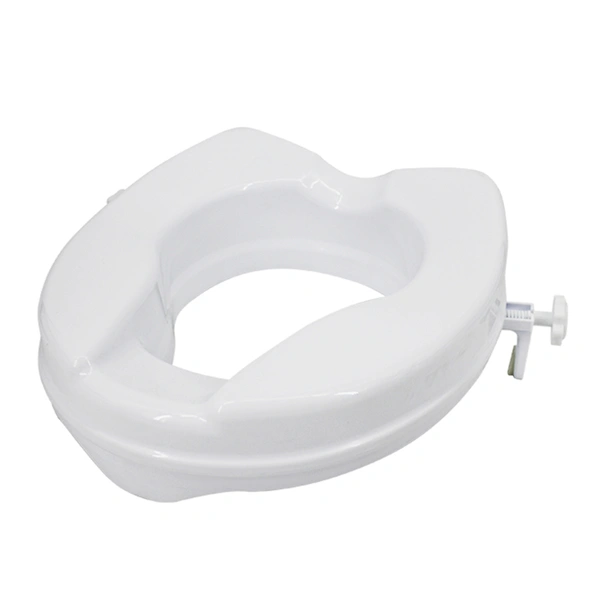 Raised Toilet Seat,Raised Toilet Seat 300 Lbs Heavy Duty Elevated Toilet Seat with Tightening