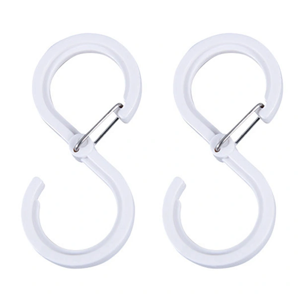 Multifunctional S Hooks With Snap S Hooks Hanging Coat Rack Bag Hooks
