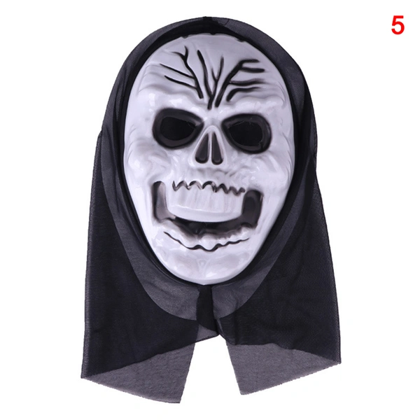 Adult Scream Ghost Face Mask Thick Scary Skeleton Ghost Death Halloween