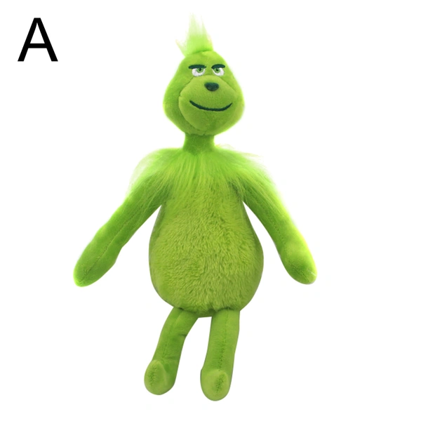 Christmas Grinch Dog Plush Doll Soft Toy Stuffed Kid Xmas Gift Home Decoration A Wholesale