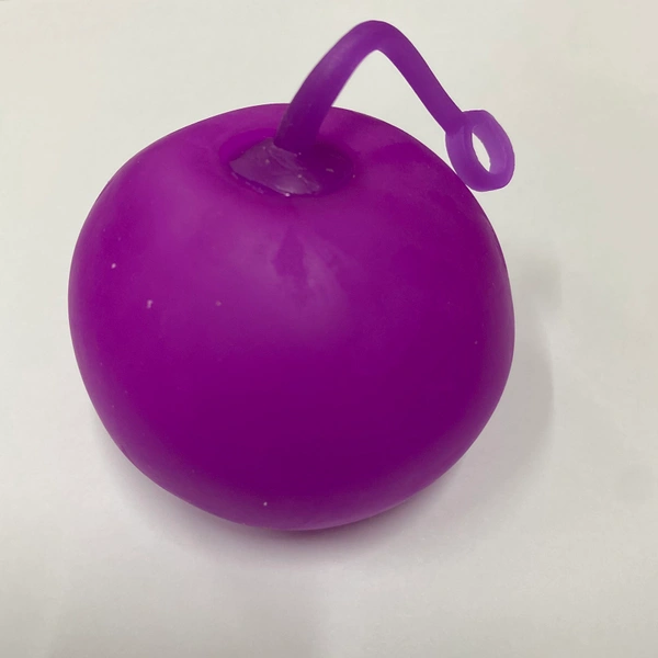 Elastic Blowing Bubble Ball Soft Rubber Air Ball Multicolor Oversized