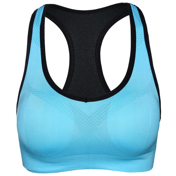 Women's No Rims Sports Bra Elastic Fast Sweat Absorption Clothes For ...
