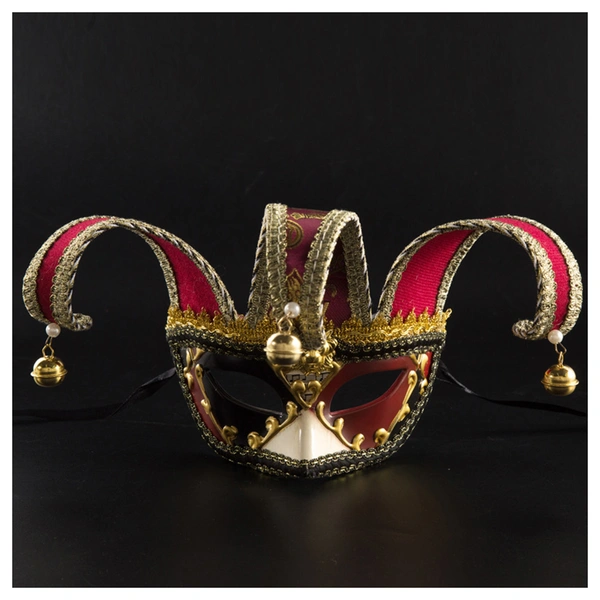 Vintage Harlequins Eyes Mask Full Face Party Mask Unisex