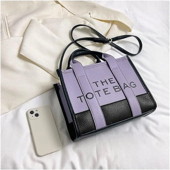 ZCtron The Tote Bag for Women Dupes Mini Leather Tote Bag Small