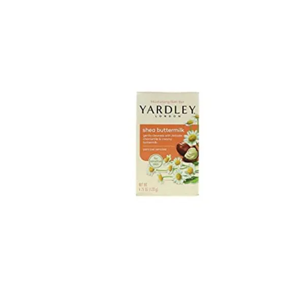 Yardley London Sensitive Skin Shea Buttermilk Bar Soap 4.25 oz Pack Of 8 Wholesale Tradeling