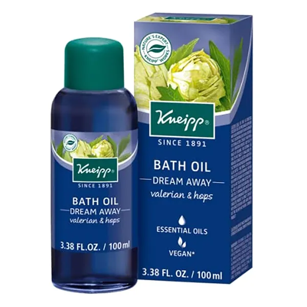 Kneipp Dream Away Valerian and Hops Herbal Bath Oil 3.38fl oz