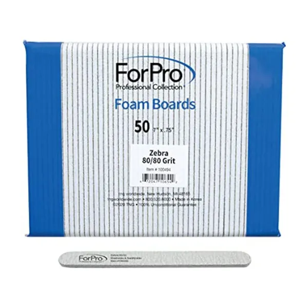forPro Professional Collection Foam Board DoubleSided Manicure Nail