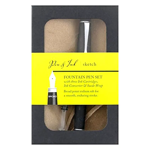 Art Alternatives Pen and Ink Sketch Fountain Pen Set ‎14.48 x 9.14 x 2