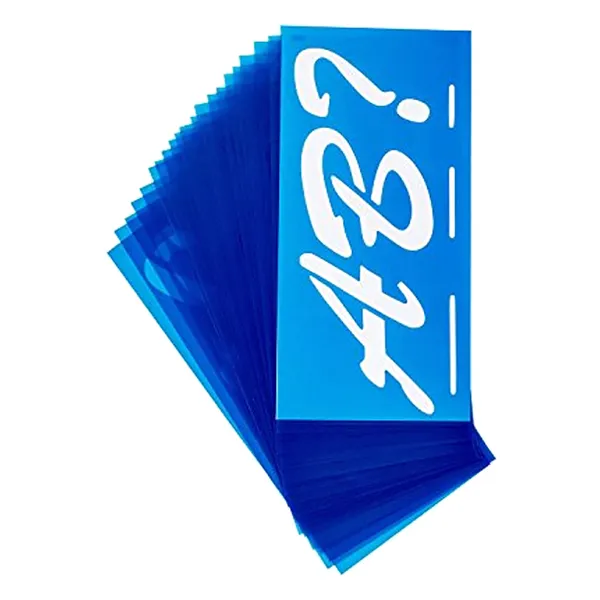 Westcott Letter Craft Stencil Blue 3Inch ‎SB3/15831 Wholesale Tradeling