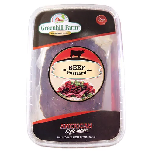 Green Hill Farm Beef Pastrami 135 gr Wholesale Tradeling