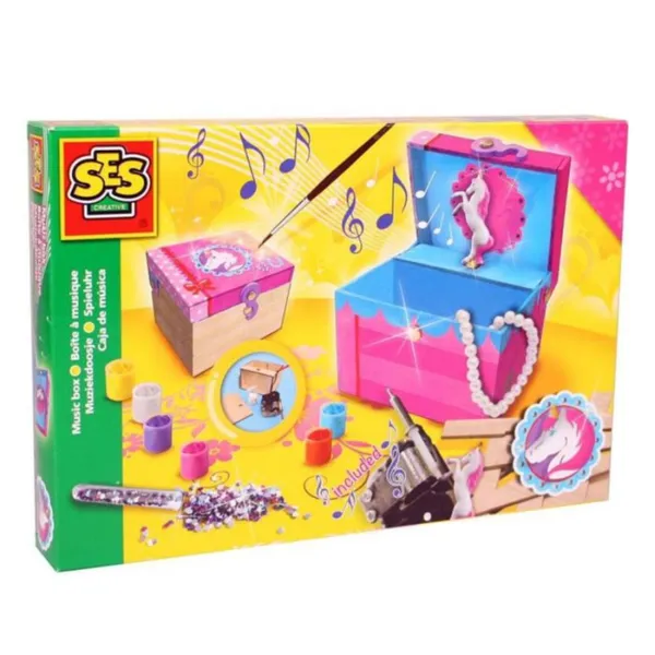 Ses Creative Music Box Game To Decorate L18.1xW28xH3 Cm Wholesale
