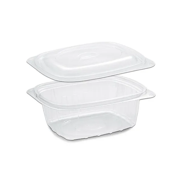 Bayader Disposable Plastic Clear Microwave food Containers 8oz with