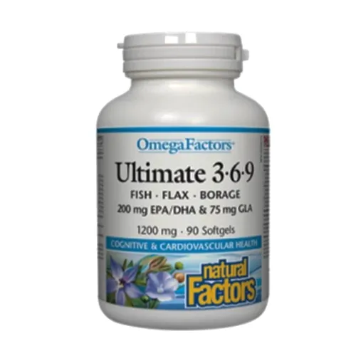 Natural Factors Ultimate 3.6.9 Fish 