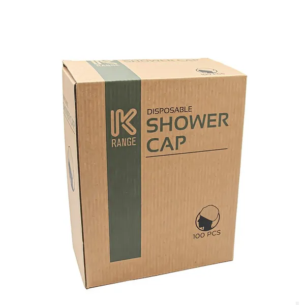 K Range Disposable Shower Cap 100 Pieces Wholesale Tradeling