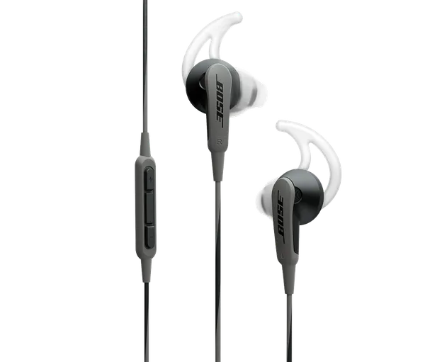 Bose SoundSport InEar Sports Headphones for Apple devices Charcoal