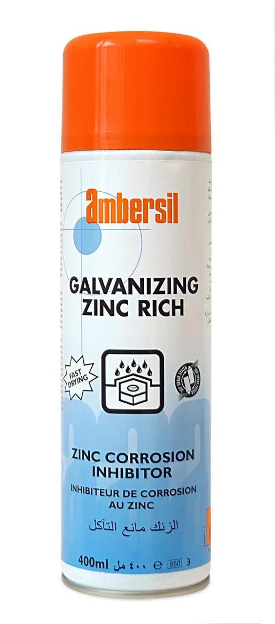 Ambersil 30300 Galvanizing Zinc Rich, Zinc Corrosion Inhibitor for