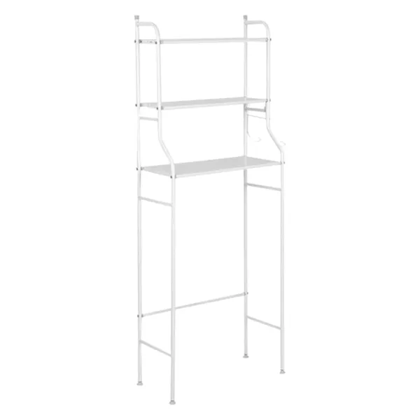 J&J 3Layer Metal Storage Rack White Wholesale Tradeling