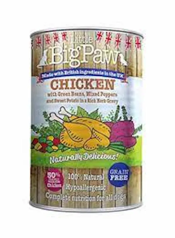 Little Big Paw Wet Dog Chicken Flavour Food 390 gr Wholesale Tradeling