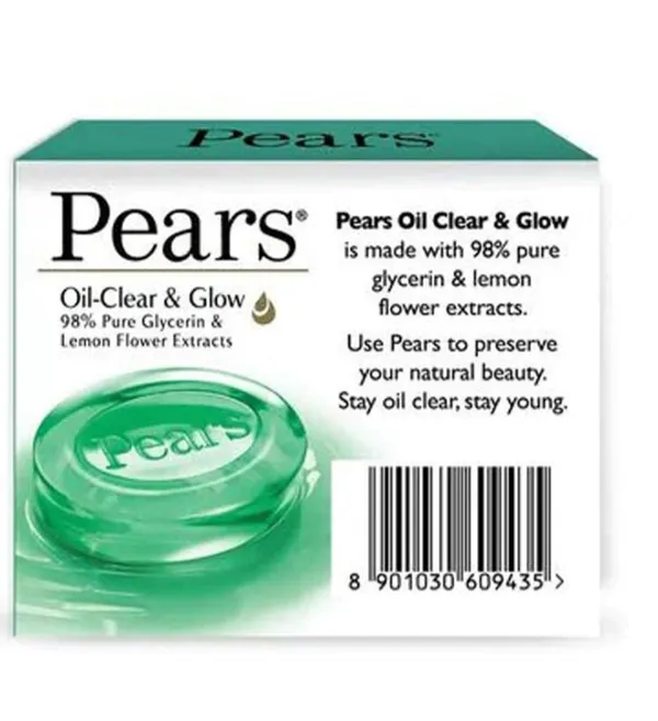 Pears Oil Clear And Glow Soap 125g x 48 Wholesale Tradeling