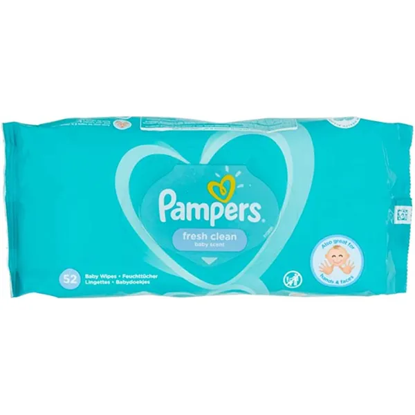 Pampers Wipes, 52s Wholesale Tradeling