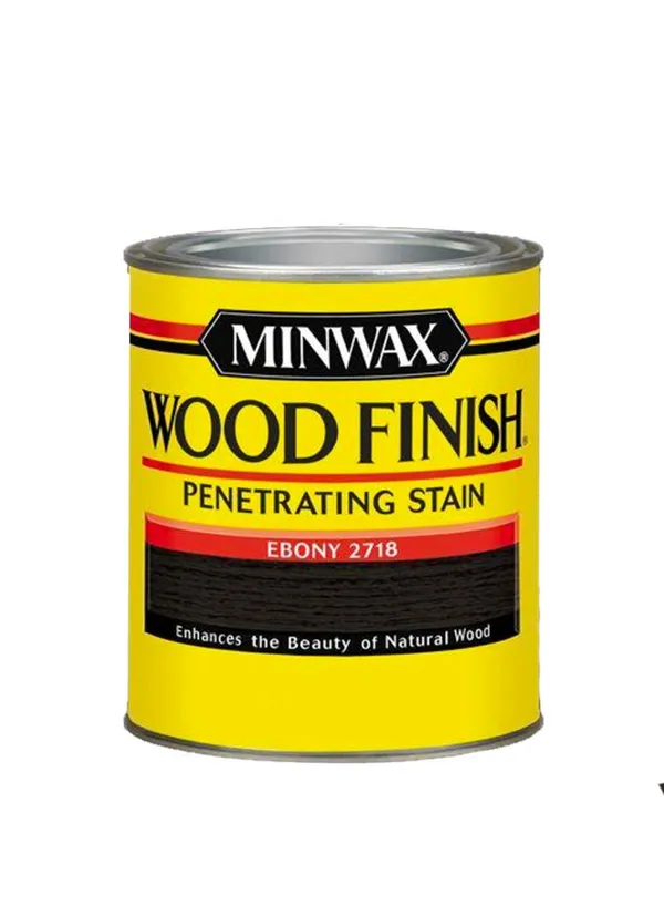 Minwax Wood Finish Stain Ebony 1 Quart Wholesale Tradeling