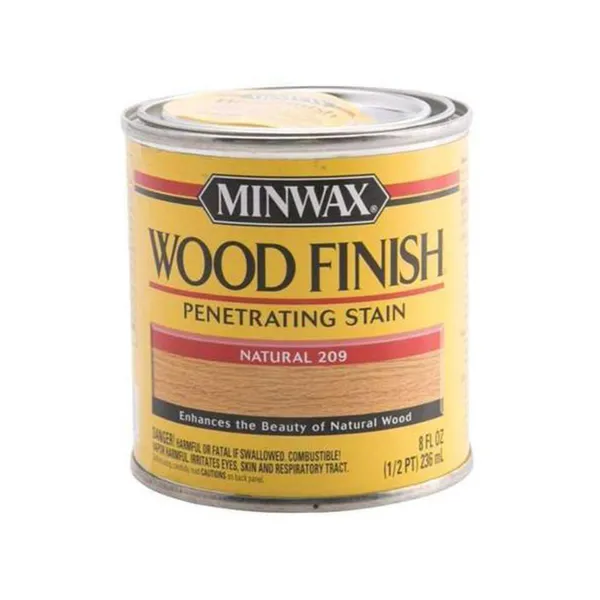 Minwax Wood Finish Stain 209 Natural 236 ML Wholesale