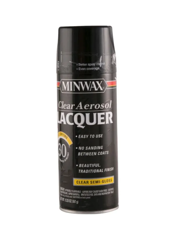 Minwax Aerosol Lacquer Clear Semigloss 347g Wholesale Tradeling
