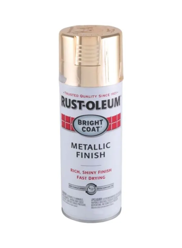 Rustoleum Bright Coat Metallic Finish Spray Gold 11 Oz Wholesale