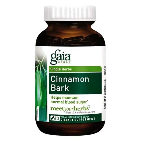 Gaia Herbs Cinnamon Bark Supplement 60 Capsules Wholesale تريدلنغ
